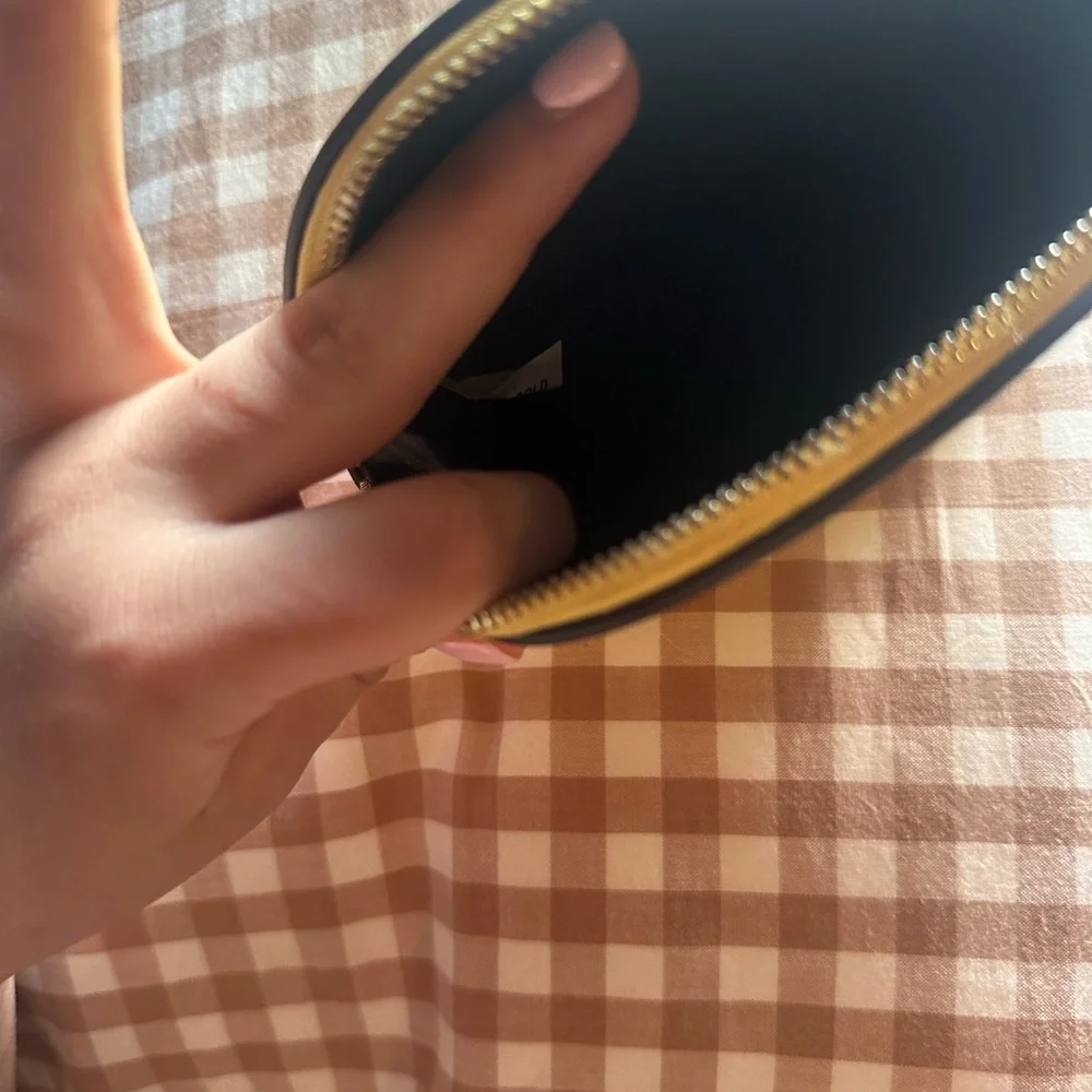 Kate Spade Yellow Cosmetic Pouch - Picture 6 of 6